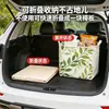 Cesta de almacenamiento para coche con diseño de hojas verdes pastorales, gran capacidad, portátil, plegable, para snacks y herramientas en el coche