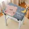 Cojín para asiento de estudiante, espuma viscoelástica, diseñado para aulas, adecuado para dormitorios de secundaria y preparatoria, cojines para escritorio y silla, almohadillas para taburete y cojines para asiento