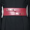 Cinturón ancho para mujer, decorativo, vestido, cintura elástica, accesorios de sello, falda, abrigo, cinturón elástico, cintura negra, todo a juego, primavera