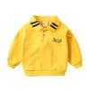 Versão coreana de roupas infantis atacado 2021 novos coletes para meninos versão coreana do casaco casual com lapela para bebê roupas de primavera e outono para crianças