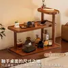 Estante de Almacenamiento de Escritorio, Estante de Exhibición Multicapa para Uso Doméstico, Portavasos para Sala de Té, Organizador y Estante de Almacenamiento Esenciales para el Hogar