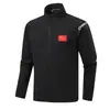 Ropa deportiva de equipo china para primavera y otoño, top para hombre, cárdigan de manga larga, tops con cuello alto, logotipo impreso, ropa deportiva y casual para padres e hijos