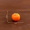 Micro paisaje creativo simulación comida de caqui juego de caqui Ruyi diy decorativo bolsa sorpresa accesorios mini adornos en miniatura