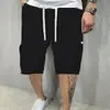 Novedad de Verano Pantalones Cortos Casuales de Múltiples Bolsillos para Hombre Color Sólido Pantalones de Hombre para Hombre