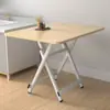 Mesa dobrável para aluguel, uso doméstico, mesa de jantar, mesa portátil para exterior, para dormitórios, mesa de jantar, mesa de estudo