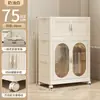 Armario Plegable para Uso Doméstico, Gabinete de Almacenamiento Multifuncional de Doble Puerta, Organizador de Ropa para Bebé en el Dormitorio, Pequeño Gabinete de Almacenamiento Armario
