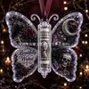 Novo Produto de Natal Presente em Dinheiro de Natal Borboleta de Natal Borboleta Acrílica Clipe de Presente Ornamento