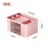 Caja de Almacenamiento Transparente Creativa con Cajón para Escritorio, Niños, Niñas, Estudiantes, Decoración de Escritorio de Oficina, Portalápices de Gran Capacidad