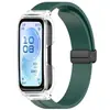 Adequado para Huawei Band 11 Carcaça Oca Fivela Dobrável Pulseira de Silicone Capa Protetora Huawei Band 11 Pulseira Anti-Queda