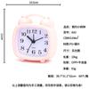 Nuevo reloj despertador de dibujos animados reloj infantil de noche pequeño despertador de escritorio esencial para la apertura escolar en stock venta al por mayor