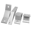 Source Supplies Base de Esquina para Apretar 45 Grados 135 Grados Conector Código de Esquina Conector Engrosado Integrado Código de Esquina Perfil de Aluminio