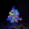 Decoración navideña regalo 30cm45cm60cm escritorio Árbol pequeño blanco decoración de ventana Árbol de Navidad blanco