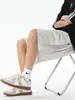 Marca de Moda Estilo Americano Pantalones Cortos de Secado Rápido para Hombre Otoño Malla Transpirable Diseño Deportivo Pantalones Sueltos Rectos de Playa