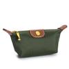 Mini porta-moedas requintado, leve, moderno, tipo dumpling, portátil, de tecido de nylon, bolsa para batom/fone de ouvido, estilo ins feminino