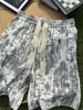 Shorts Casuales de Calle Americanos para Hombre Verano Delgados Rectos Sueltos Pantalones Marca de Moda Atractivos Pantalones Deportivos Estudiantes