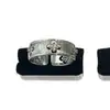 Anel Aberto de Trevo de Quatro Folhas da Sorte Exquisito com Cravação de Diamantes de Luxo Leve para Mulheres, Estilo Ins Europeu e Americano, Anel Versátil da Moda