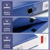 Paquete de 10 Cajas para Archivos A4, Cajas de Plástico para Documentos, Cajas de Almacenamiento de Documentos de Oficina, Cajas para Archivos, Carpetas, Gran Capacidad