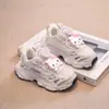 Zapatos Deportivos Gruesos para Niñas, Moda Dulce de Dibujos Animados Decorados con Gato KT, Nuevos para Primavera y Otoño 2026