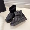 Zapatos Cálidos Nuevos de Invierno 2026 de Moda con Forro Polar Engrosado, Resistentes al Frío, a la Nieve, para Exteriores, Zapatos de Suela Gruesa para el Noreste para Comercio Transfronterizo