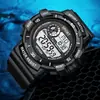 Reloj Despertador Impermeable Transfronterizo para Estudiantes y Adolescentes, Reloj Electrónico Multifuncional Deportivo de Montañismo de Moda Fabricante Transmisión en Vivo Venta Directa