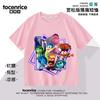 Camiseta de Verano de Algodón de Manga Corta para Niños Inside Out 2024 con Estampado para Niños y Niñas 2