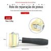 Automóvel isolamento acústico algodão vedação tira rolamento roda redução de ruído anti-vibração placa borracha pressão roda papel de parede silicone rolo ferramenta