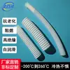 Tubo de Ptfe Blanco Tubo de Drenaje Fabricante Venta Directa Tubo Corrugado de Plástico Ptfe Retardante de Llama, Aislante y Resistente a la Corrosión