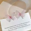 Pendientes de Mariposa Coloridos Estilo Bosque Super Hada para Mujer, Pendientes de Lujo Ligero de Nicho de Gama Alta, Nuevos Accesorios para Orejas Versátiles de Moda 2026