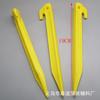Accesorios para carpas de clavos para acampar al aire libre, martillo multifuncional para clavos de tierra, carpa portátil de plástico con clavos fijos