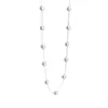 Collar de Cadena para Clavícula de Aliento de Bebé Perla Hilo de Pescado Estilo Zhao Lusi para Mujer, Gargantilla Sencilla y Única de Moda Tendencia Versátil