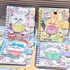 Cuaderno de Espiral Kapibala Temporada de Regreso a Clases Dibujo Animado A7 Cuaderno de Hojas Sueltas Bloc de Notas Estudiante de Primaria Material Escolar de Aprendizaje Venta al por Mayor