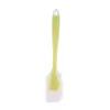 Raspador de silicona de una pieza tamaño grande pequeño transparente para batir pastel raspar crema turrón herramientas de repostería para el hogar