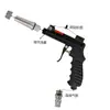 Pistola de Chorro de Arena Roja Tipo Gravedad Portátil DIY Juego de Chorro de Arena Neumático Eliminación de Óxido Chorro de Arena Máquina Pequeña de Chorro de Arena