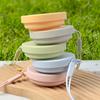Copo de Água Dobrável de Silicone Design de Copo de Café Encolhimento por Pressão Copo de Água para Exterior Fácil de Transportar e Armazenar Copo de Água