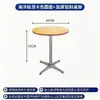 Mesas y sillas estilo tronco para cafetería y tienda de té con leche, popular tienda de snacks, cafetería, panadería de ocio, mesas de hierro forjado estilo oceánico