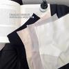 Shorts de Seguridad Sin Costuras de Cintura Alta Dos en Uno para Control de Abdomen y Levantamiento de Glúteos, Leggings Finos de Verano Antibacterianos de Seda de Hielo