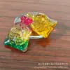 Rijin Dou Touro Dourado Cristal Amarelo Touro Saco de Dinheiro Pote de Ouro Abertura de Escritório Casa Feng Shui Ornamentos Água
