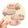 Pegatinas de flequillo de dibujos animados estilo coreano para bebés, pegatinas mágicas no dañinas para niñas, pegatinas para el cabello lindas y versátiles, herramienta para peinar el cabello, accesorio para el cabello