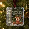 Adorno de Efectivo Acrílico Navideño, Clip para Dinero con Etiqueta Colgante, Regalo de Decoración para Árbol de Navidad, Colgante Creativo de Bendición Festiva