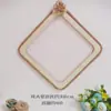 Materiais Decorativos Ecológicos para Jardim de Infância DIY Artesanal Corda de Cânhamo Pingente de Madeira Linho Retrô Pingente Decorativo de Parede Pingente