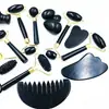 Belleza Transfronteriza Masajeador de Rodillo de Jade Facial Especial Palo Raspador Set de Raspado de Tabla de Jade de Doble Extremo Venta al por Mayor