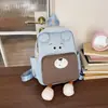 Mochila Nova Transfronteiriça para Crianças, Mochila Escolar Estilo Japonês e Coreano, Mochila Versátil para Estudantes, Mochila de Ombro Duplo para Meninos e Meninas
