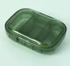 Pastillero Portátil ABS Transparente Sellado a Prueba de Humedad Mini Organizador de Pastillas para Viajes