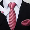 Corbata de Hombre de 8 cm para Negocios y Boda, Corbata Formal Jacquard Rayada, Sensación de Lujo, en Stock para Suministro Directo