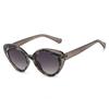 Nuevos Lentes de Sol Retro Ojo de Gato 2025 para Mujer Modernos para Cara Cuadrada Adelgazantes Mismo Estilo Libro Rojo Pequeño Estilo Europeo y Americano Lentes de Sol de Alta Gama