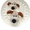 Broche de Perro Peludo de Peluche Lindo Accesorios para el Cabello Accesorios Bolsas Dibujos Animados Funda para Teléfono Móvil Accesorios Accesorios para Ropa
