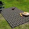Fabricante Especializado en Tapetes de Picnic para Exteriores, Estilo Pintura al Óleo, Atmósfera Retro Americana, Estilo de Campamento, Tapetes Espesos para Salidas, Tapetes de Playa