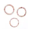 Pulsera de Jade Crudo Natural Jingde Jewelry con Textura Delicada, Brillo Suave y Diseño de Flor de Durazno, Disponible para Venta al por Mayor del Fabricante