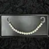 Serie Perla Cadena Colgante de Perlas Hecha a Mano Zapatos de Perlas Desmesurados Flor Ajuste Nuevos Accesorios para Zapatos con Agujeros Decoración del Empeine