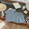 Conjunto de Muñeca a Rayas sin Mangas con Shorts para Bebés y Niños Pequeños, Atuendo Casual de Dos Piezas para Verano para Niños y Niñas